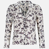 ALICE + OLIVIAPortia Fitted Mesh Button Down ShirtA.K. Rikk's