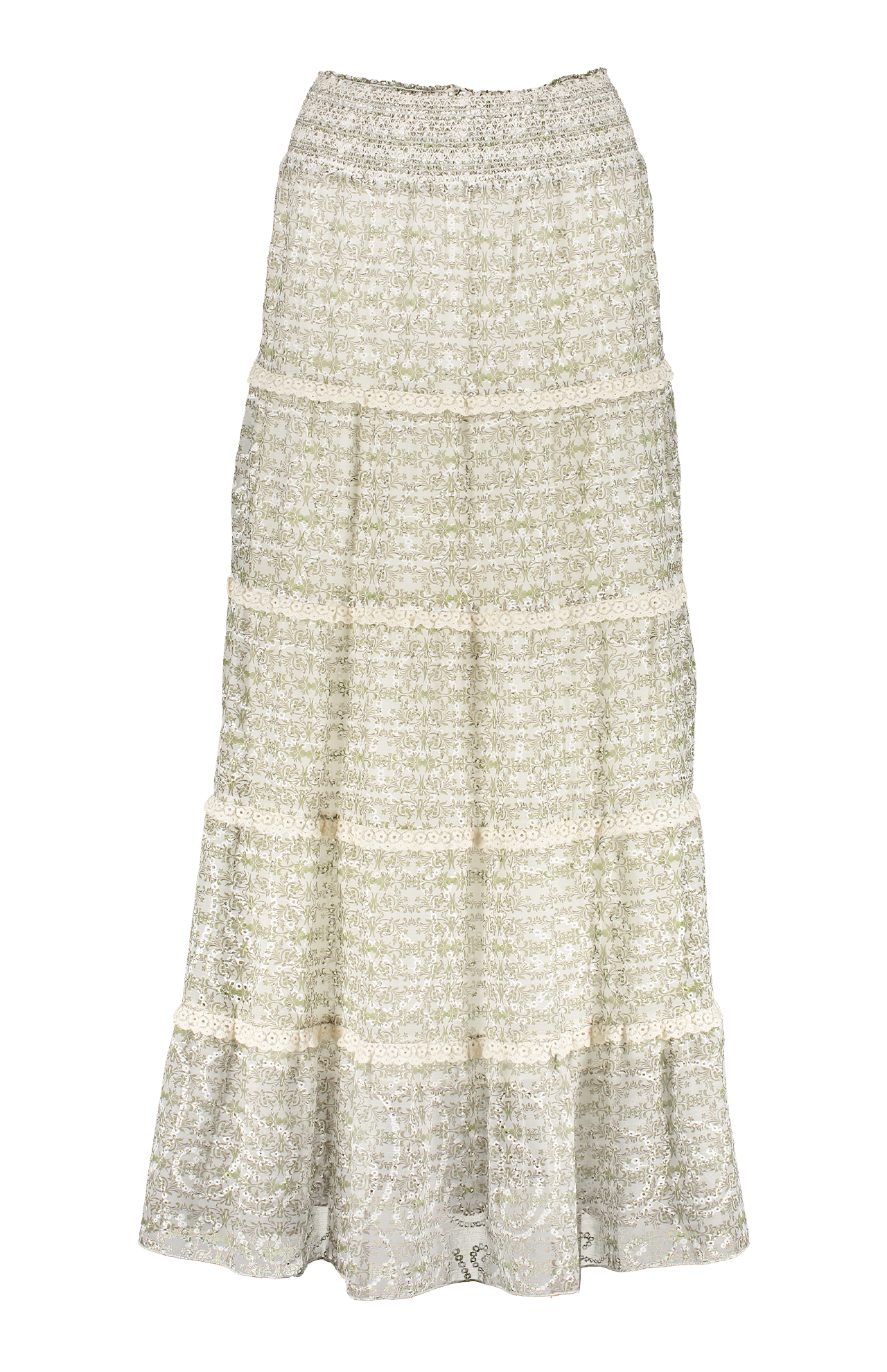 Aisha Tiered Midi Skirt (7166392467571)