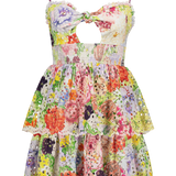 Fina Tie Front Ruffle Mini Dress (7109009866867)