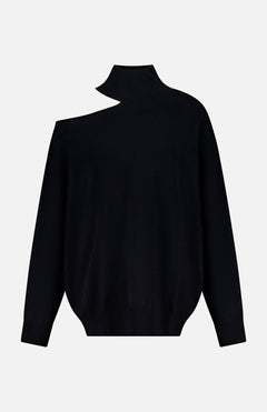 LISA YANGAlvia Cut - out Shoulder SweaterA.K. Rikk's