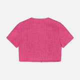 Braswell Cropped Tweed Top (14716614705515)