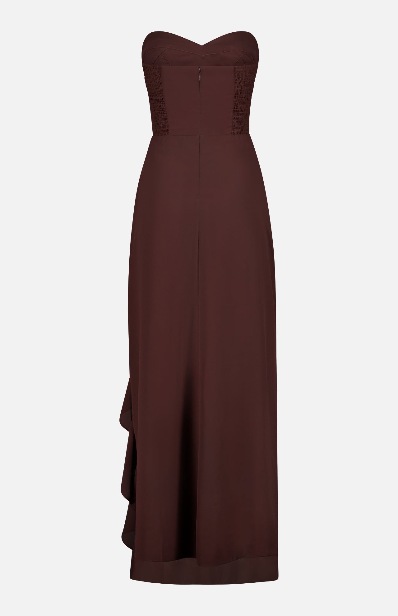 Eden Ruffle Hem Gown (14716614771051)