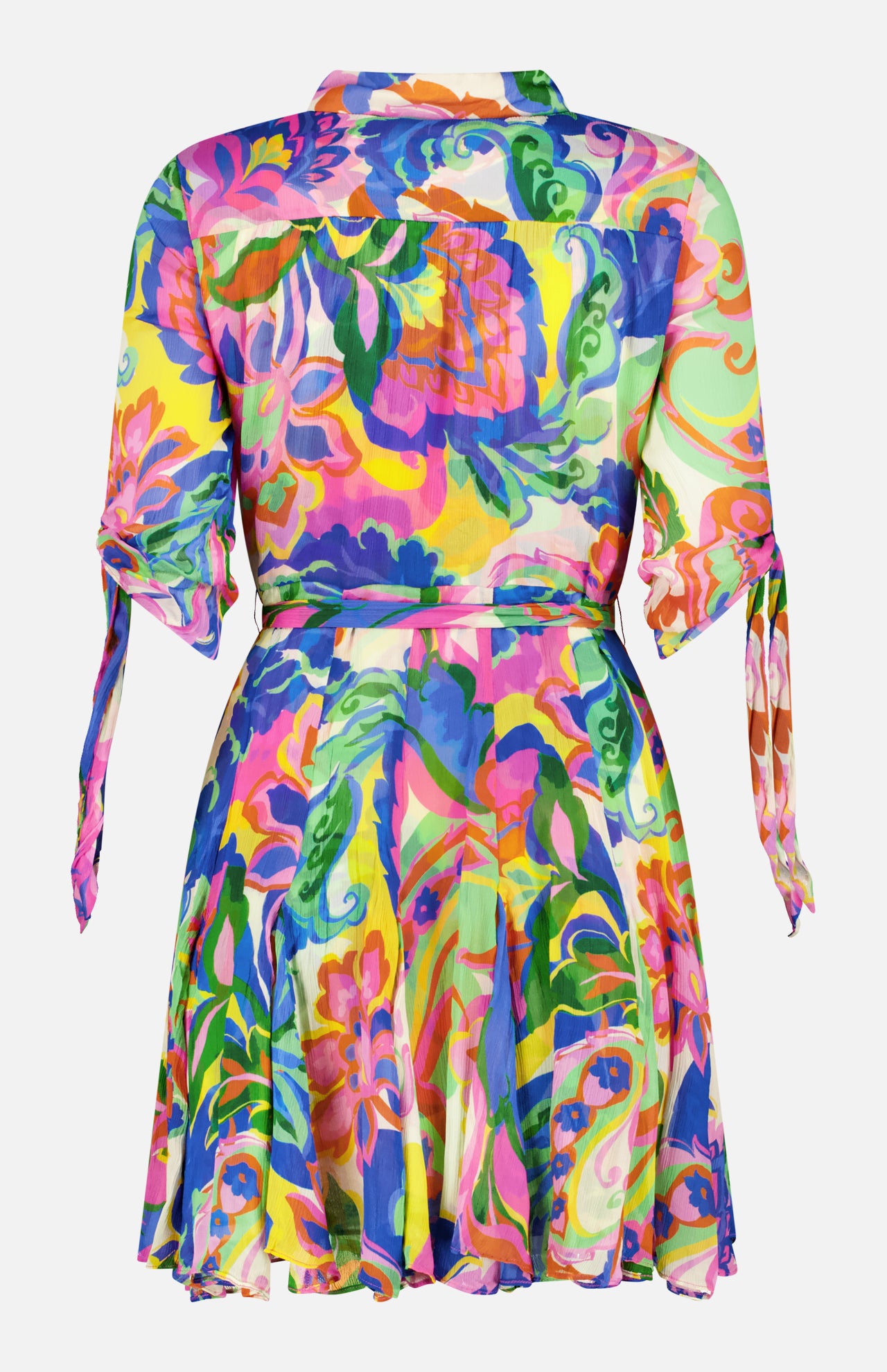 Savannah Tie Sleeve Shirtdress (14644127072619)
