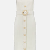 Uptown Belted Midi Dress (14686517461355)