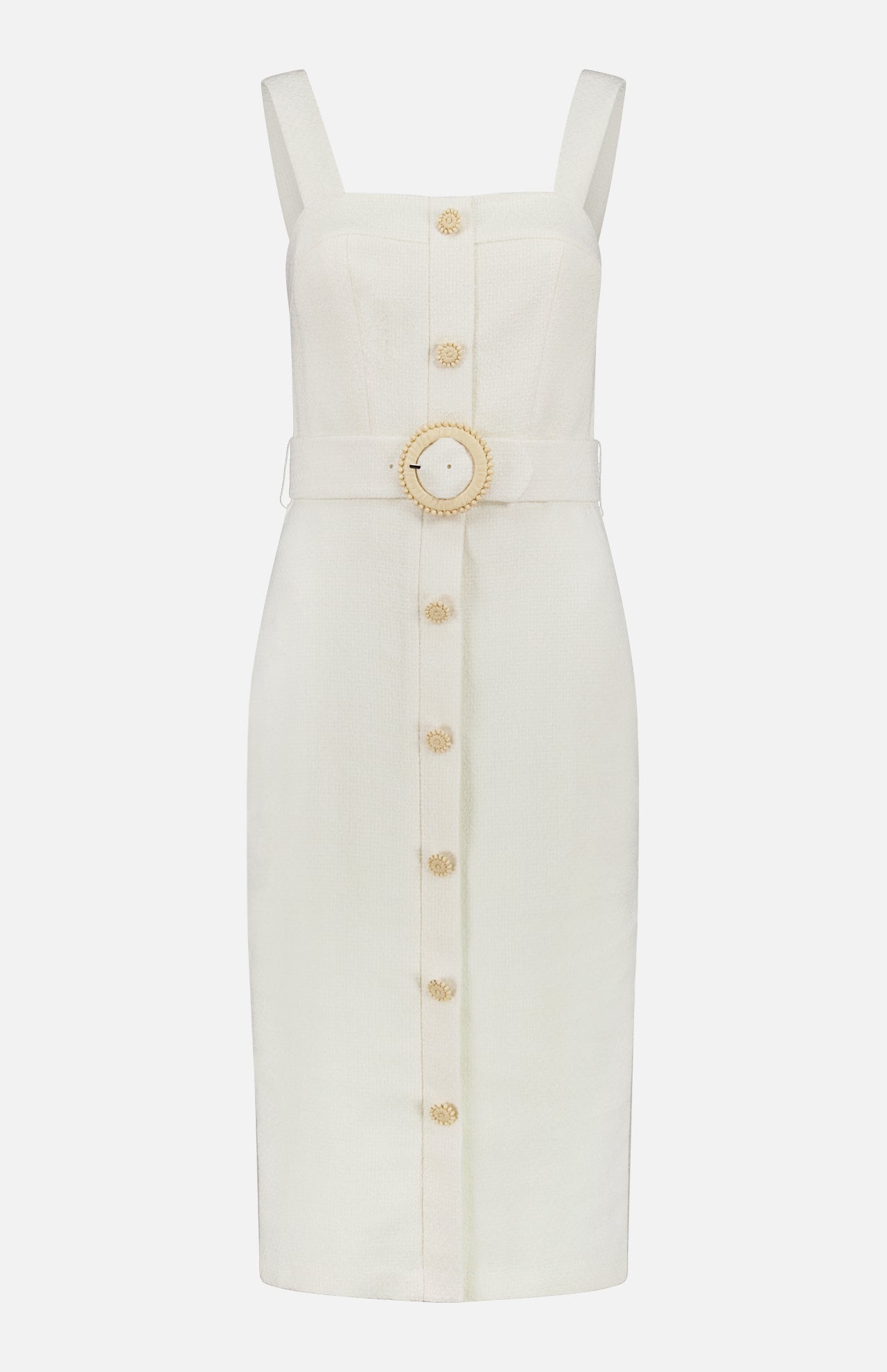 Uptown Belted Midi Dress (14686517461355)