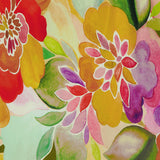 The Irena Scarf Detail Maxi Dress by AMANDA UPRICHARD features a lively, abstract pattern inspired by vibrant tropical flowers and leaves—perfect for making a statement at any resort evening.