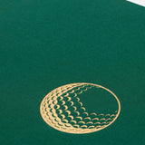 A green book cover with a gold embossed design, Golf: The Impossible Collection by ASSOULINE is perfect for any golf library or as part of the Assouline Ultimate Collection.