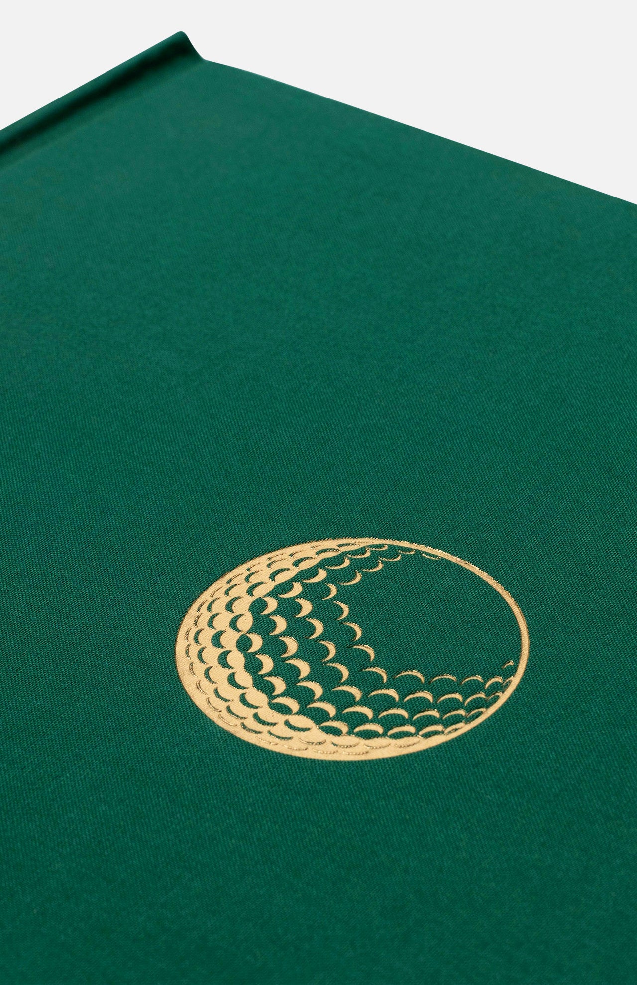 A green book cover with a gold embossed design, Golf: The Impossible Collection by ASSOULINE is perfect for any golf library or as part of the Assouline Ultimate Collection.