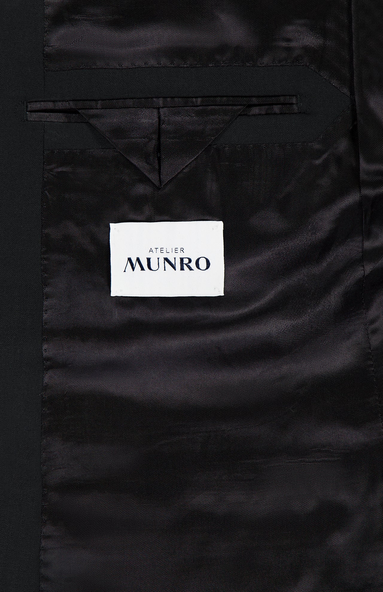 Black Stretch Wool Suit (7538825822323)