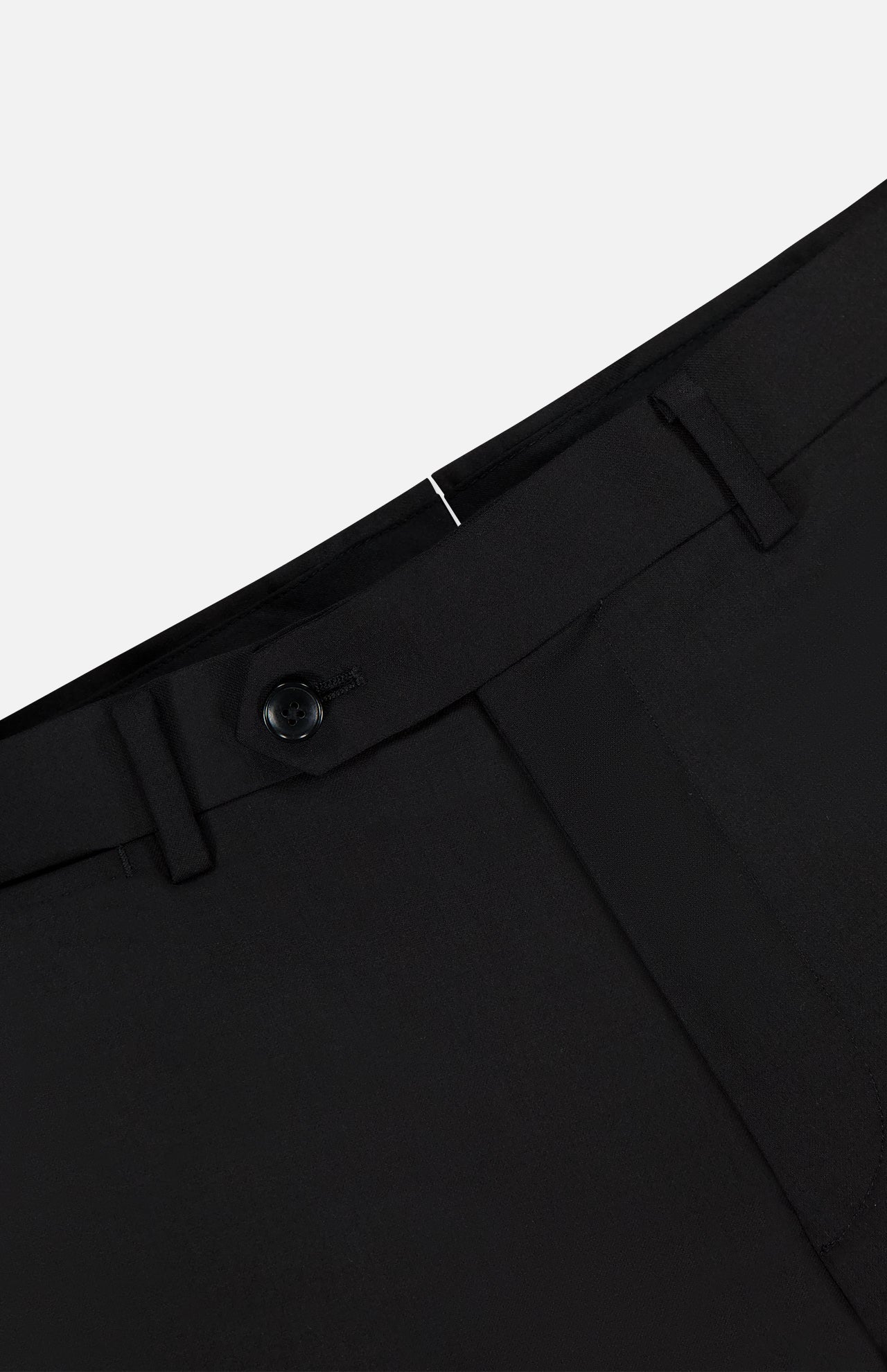 Black Stretch Wool Suit (7538825822323)