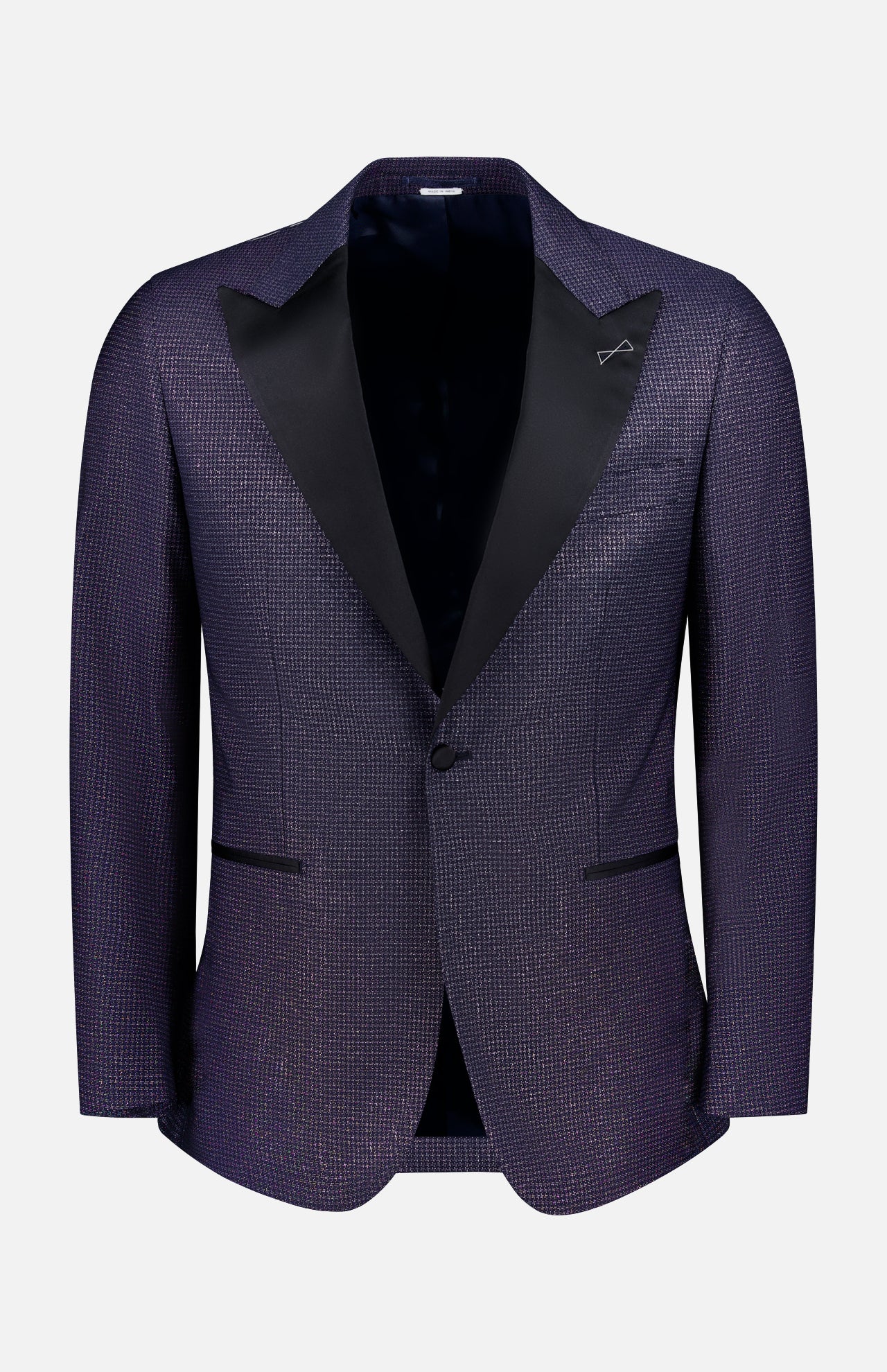 Lurex Blend Jacquard Micro-Pattern Tux Sportcoat (14735227879787)