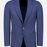 Natural Bi-Stretch Wool Solaro Herringbone Suit (14735227978091)