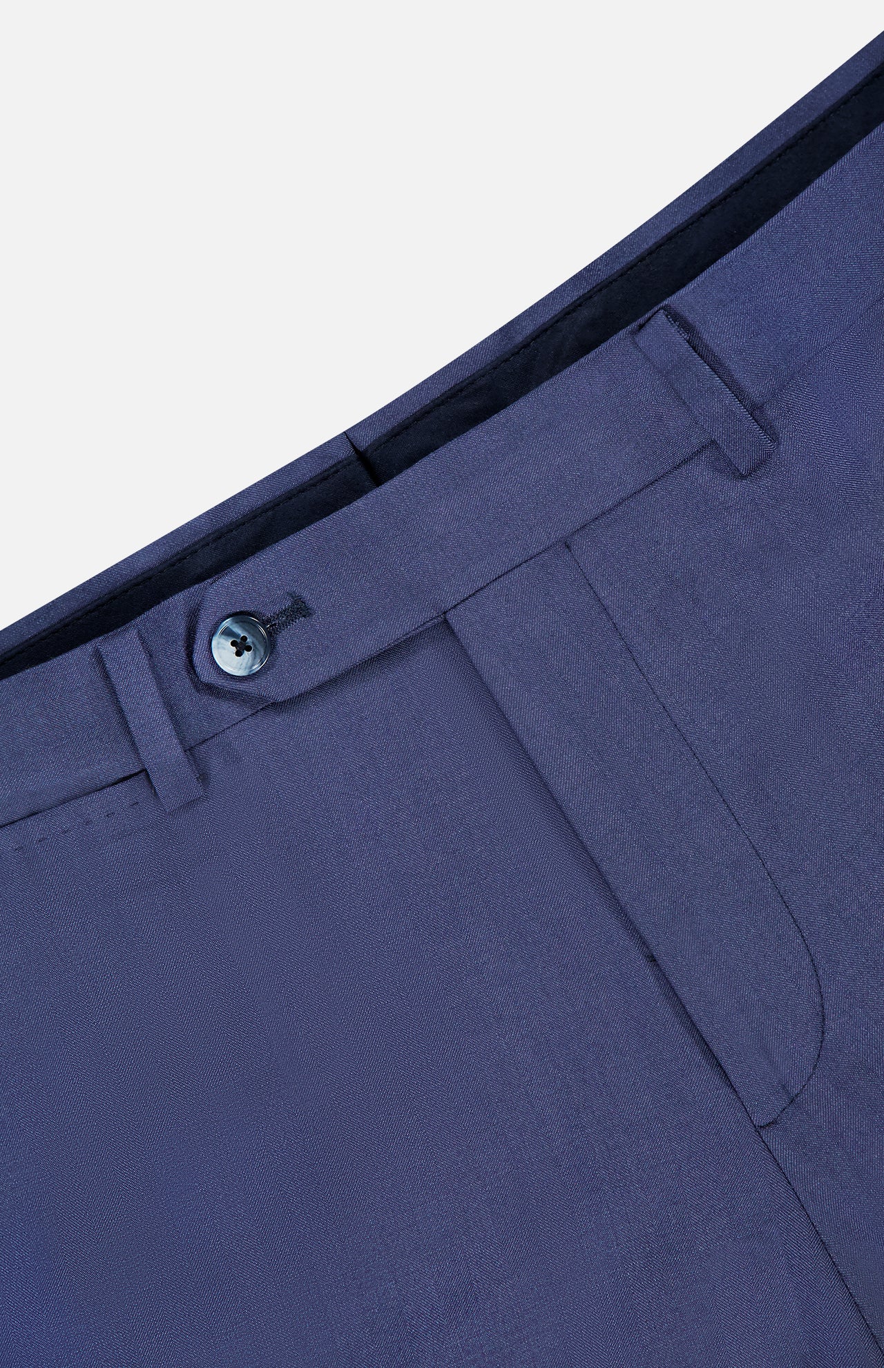 Natural Bi-Stretch Wool Solaro Herringbone Suit (14735227978091)