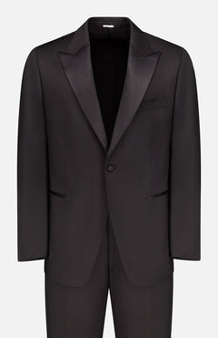 Peak Lapel Two-Piece Tuxedo Suit (7672659148915)