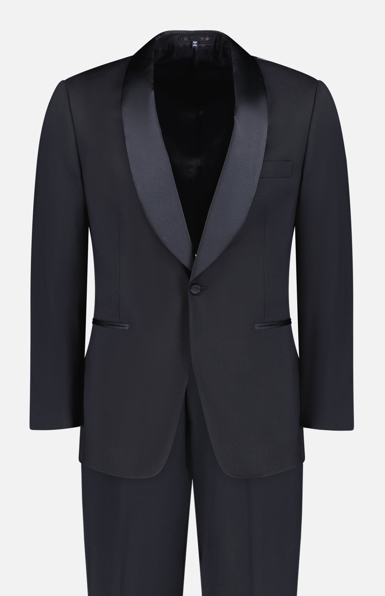 Shawl-Lapel Two-Piece Tuxedo (6950574719091)