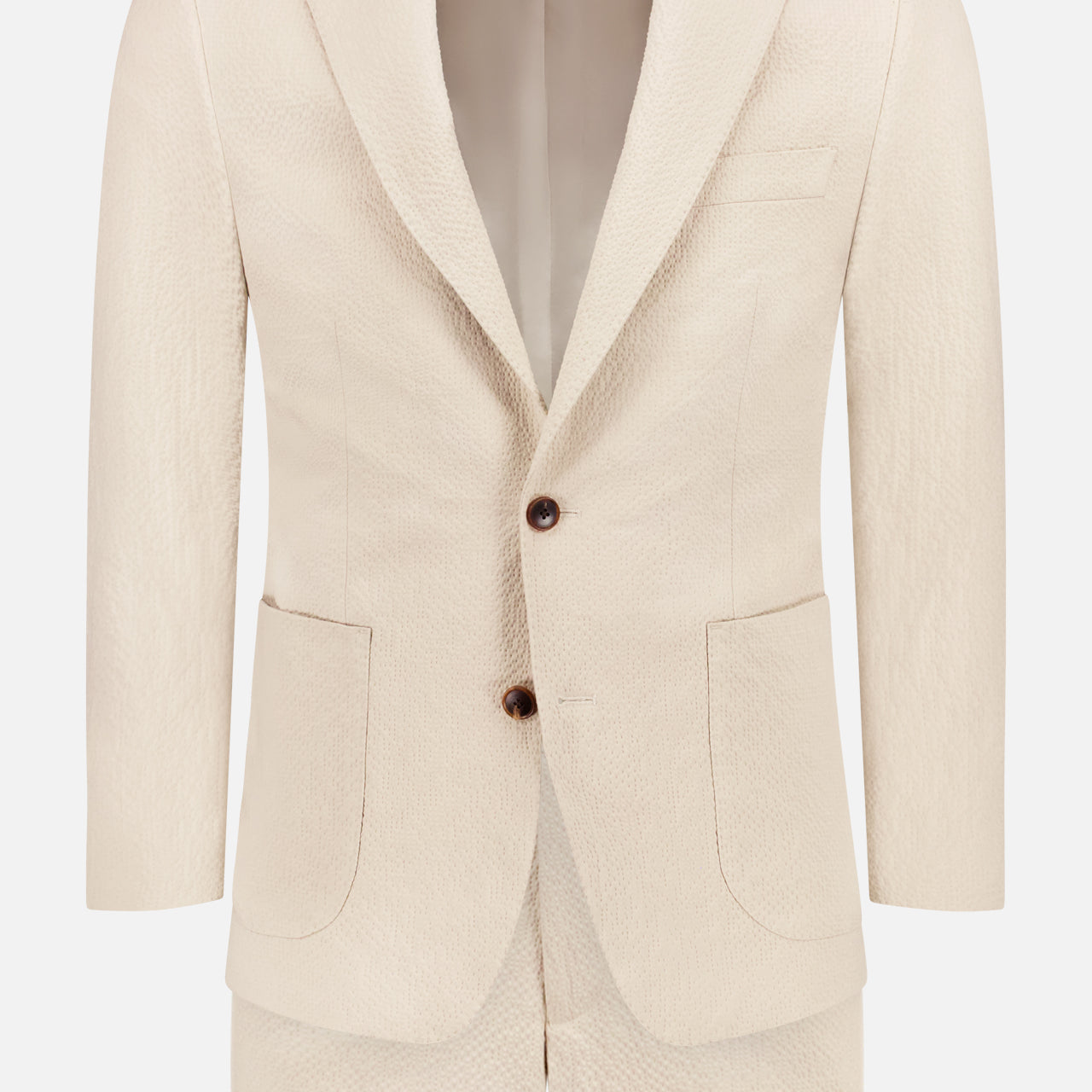 Stretch Cotton Seersucker Suit (14654176625003)