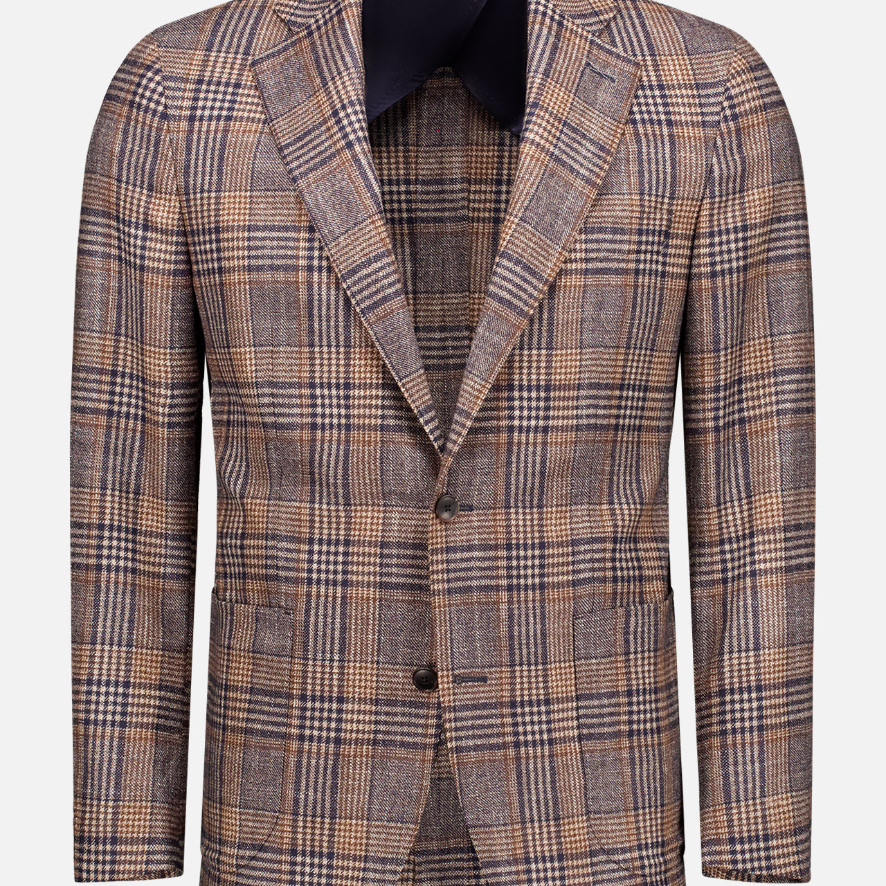 Wool, Silk, & Cashmere Glen Plaid Sportcoat (14619711996267)