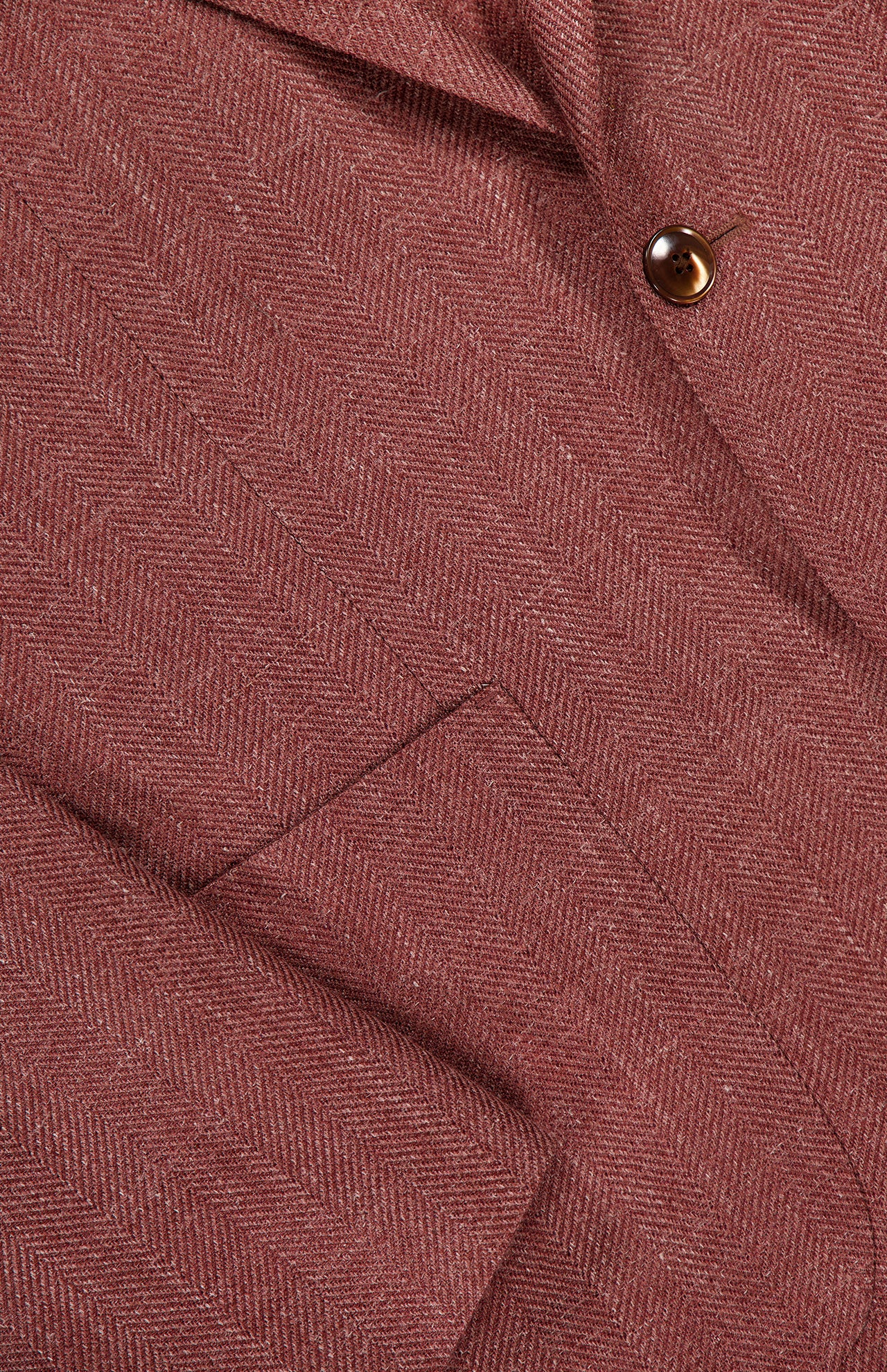 Wool, Silk, and Linen Herringbone Sportcoat (14654176690539)