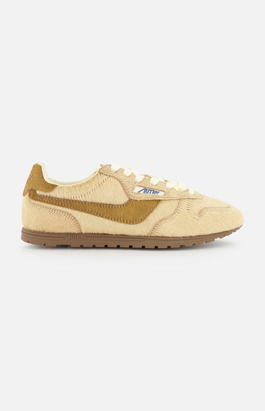Autry Women's Windspin Low Faux Pony Hair Sneaker | A.K. Rikk's