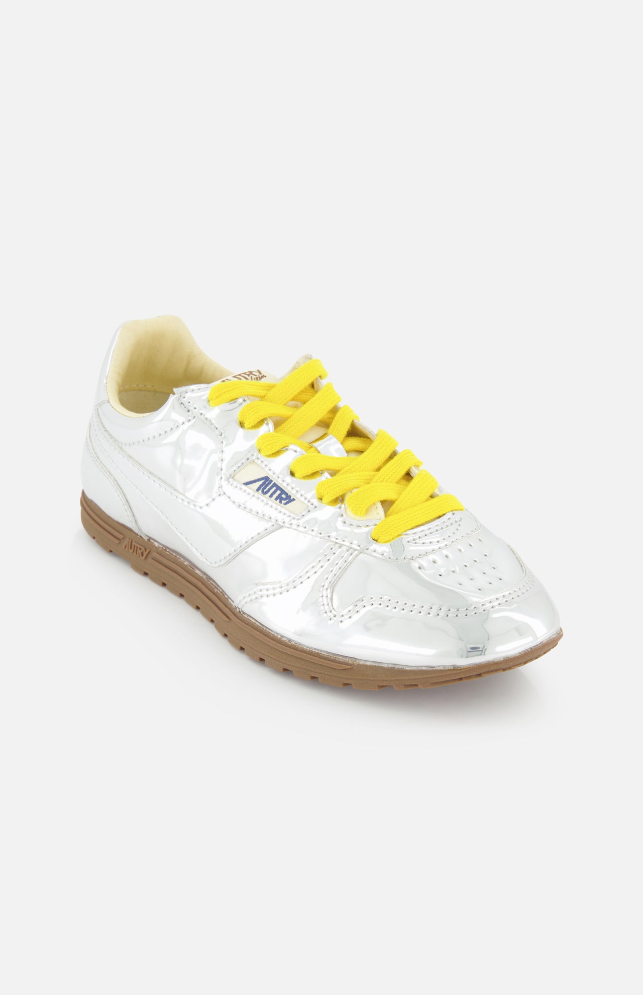 Windspin Low Metallic Patent Leather Sneaker (14685927211371)