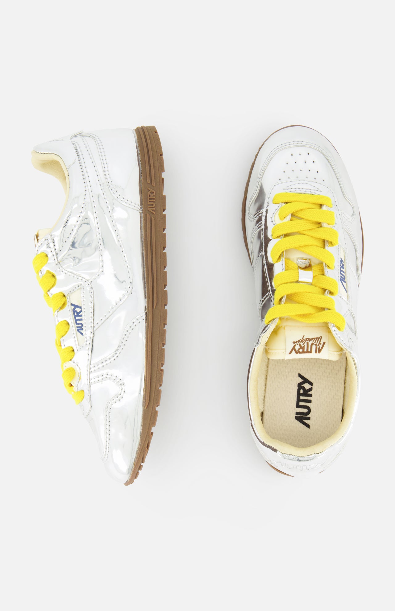 Windspin Low Metallic Patent Leather Sneaker (14685927211371)