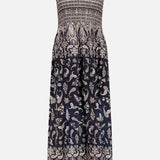 Ayanna Paisley Print Maxi Dress