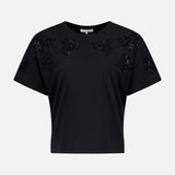 RAG & BONEBeaded Floral Kelly Boxy T-shirtA.K. Rikk's