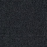 A close-up of a dark, textured fabric surface, featuring subtle horizontal lines and a soft, even appearance throughout—evoking the luxurious quality of the BEGG & CO Arran Solid Scarf in an elegant dark grey shade.
