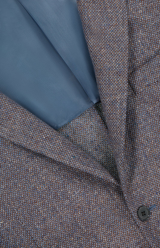 Linen Silk Wool Blend Jacket (7192523997299)