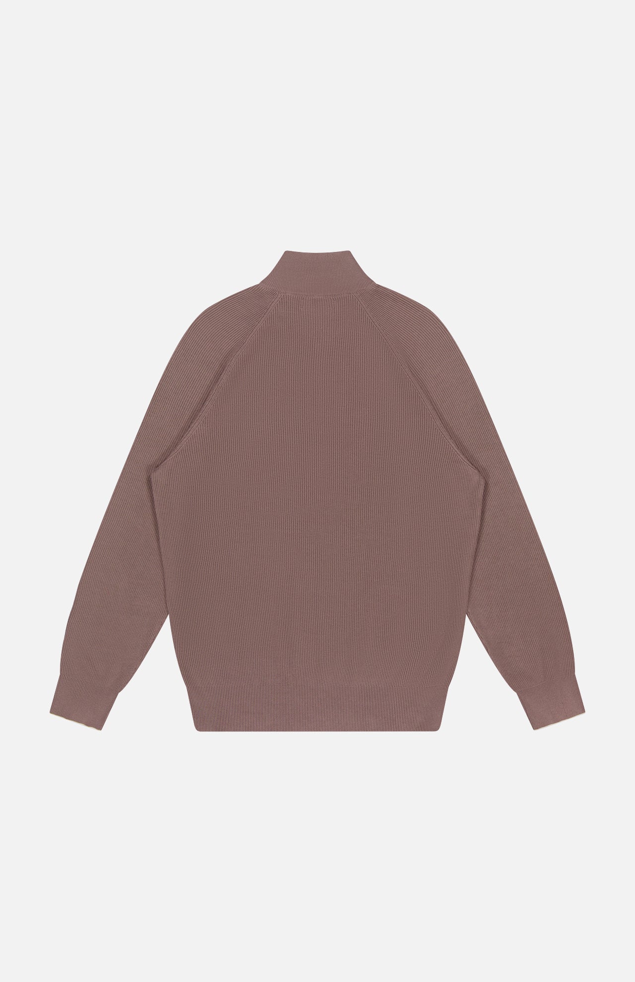 1/4 Zip Ribbed Sweater (14654176952683)