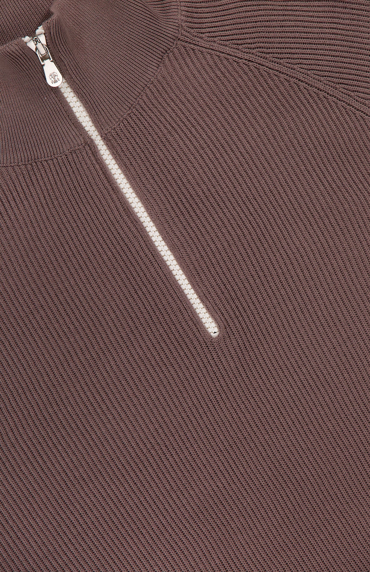 1/4 Zip Ribbed Sweater (14654176952683)