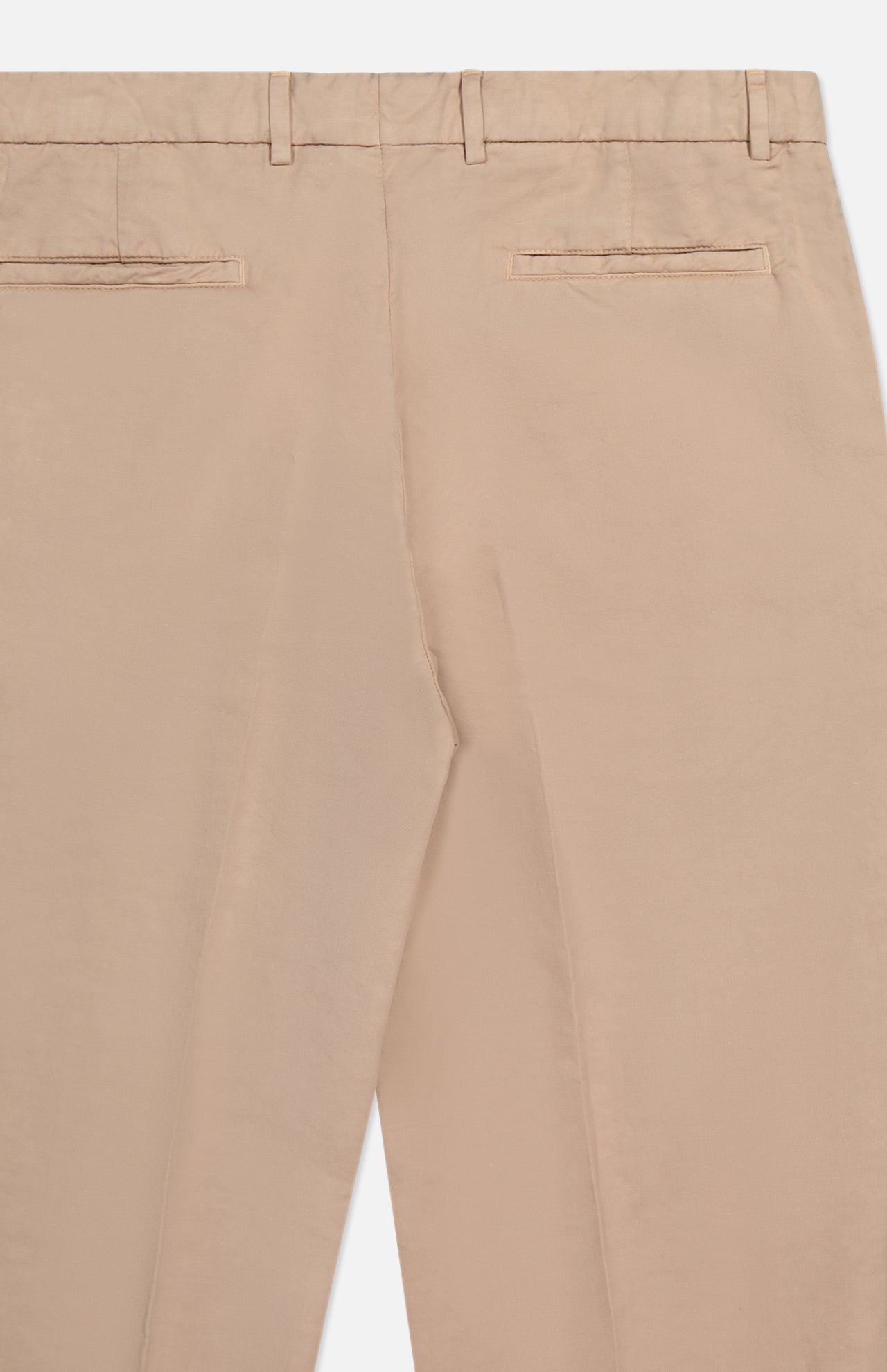 Cotton Linen Single Pleat Pant (7366529155187)