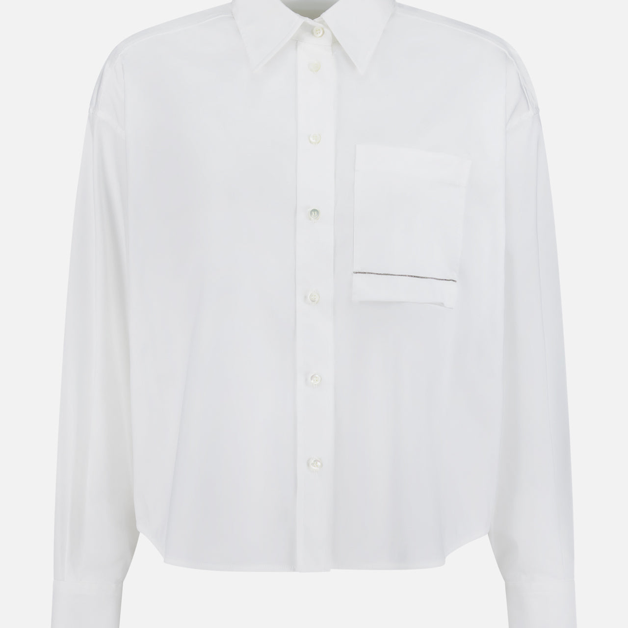 Cotton Poplin Button Up Shirt (14719882658155)