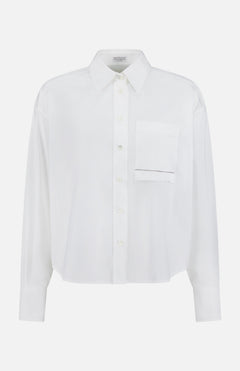 Cotton Poplin Button Up Shirt (14719882658155)