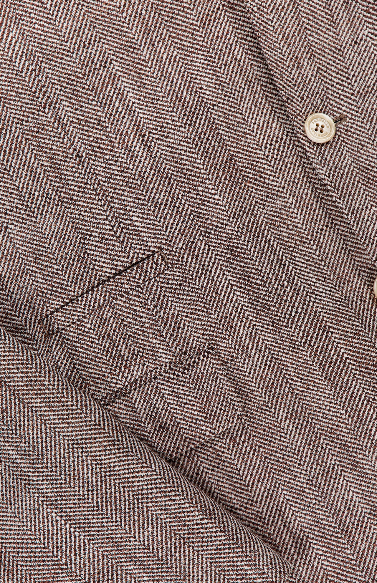 Deconstructed Silk-Linen Herringbone Jacket (14655255544171)
