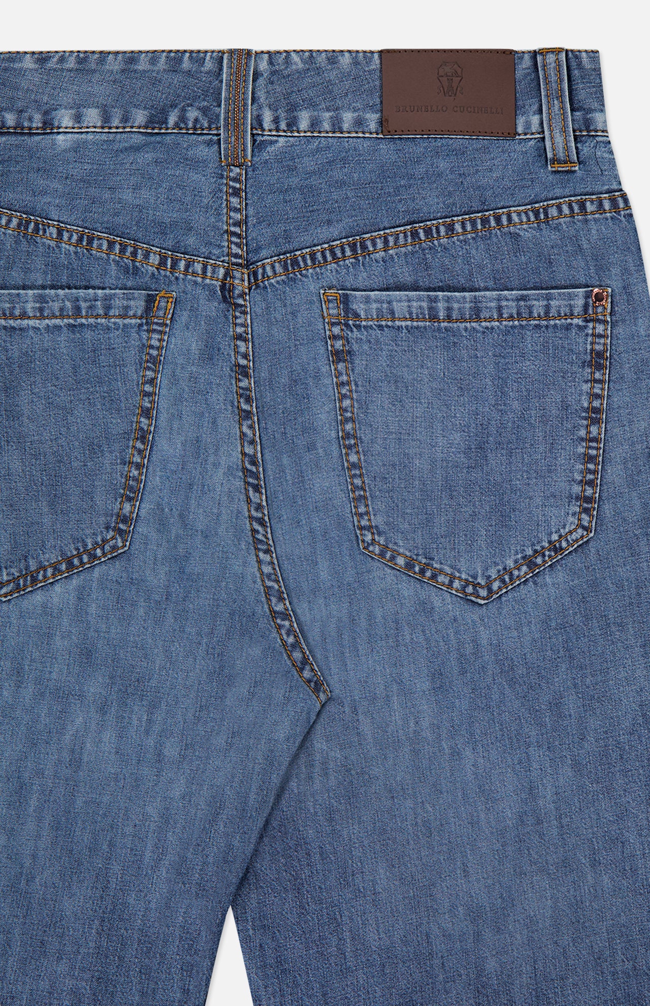 Relaxed Straight Leg Denim Pants (14638163525995)