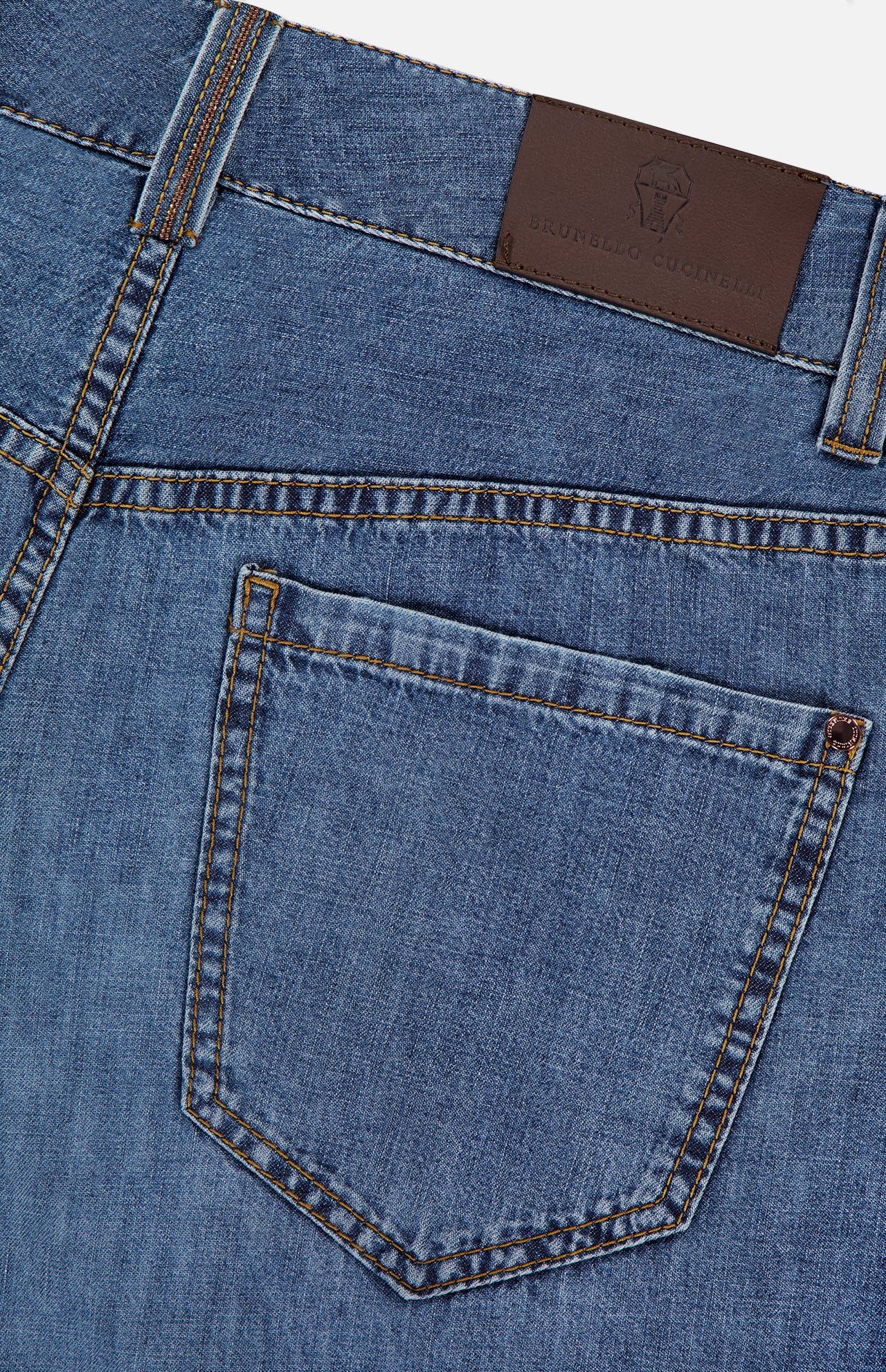 Relaxed Straight Leg Denim Pants (14638163525995)