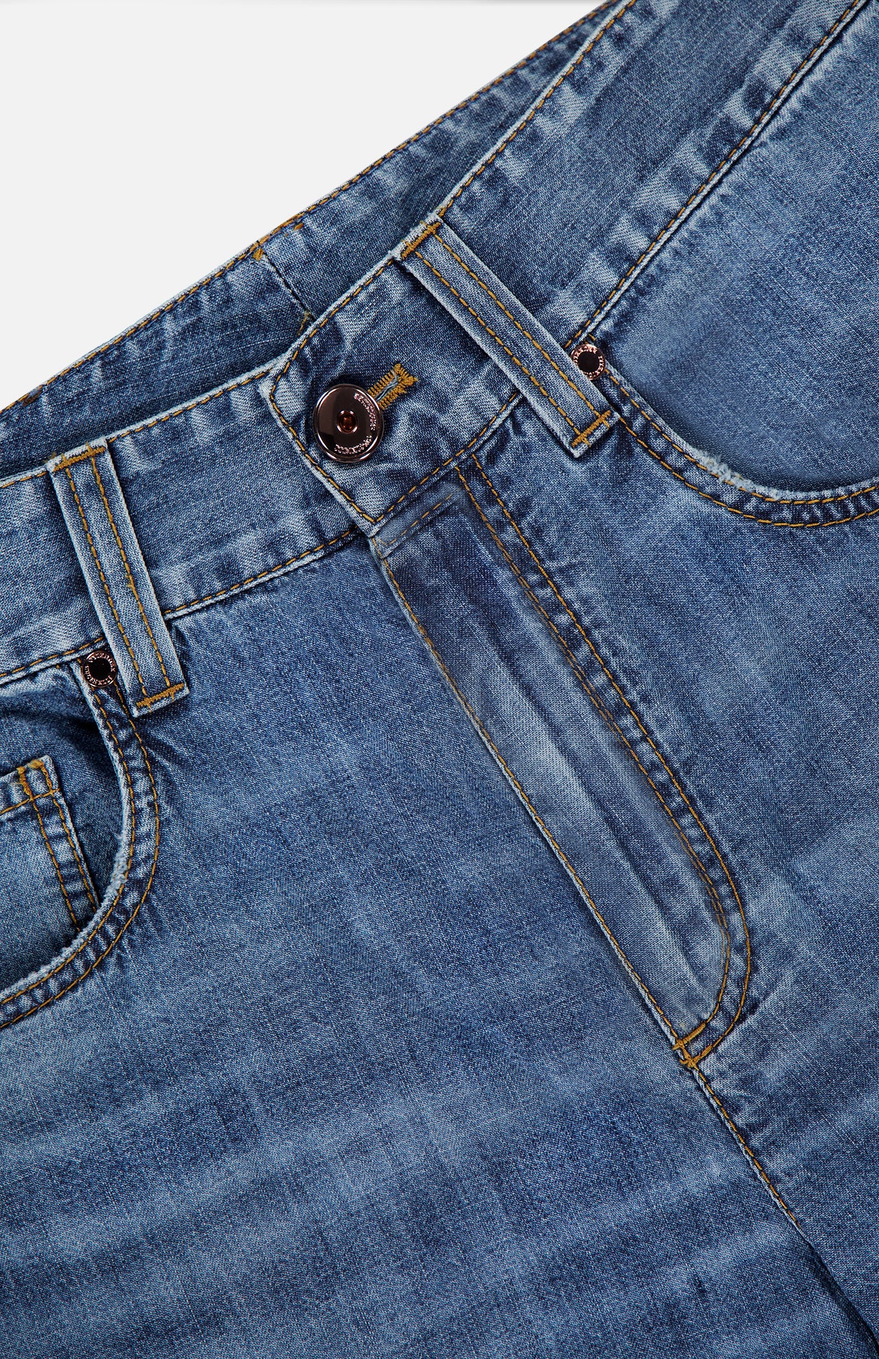 Relaxed Straight Leg Denim Pants (14638163525995)