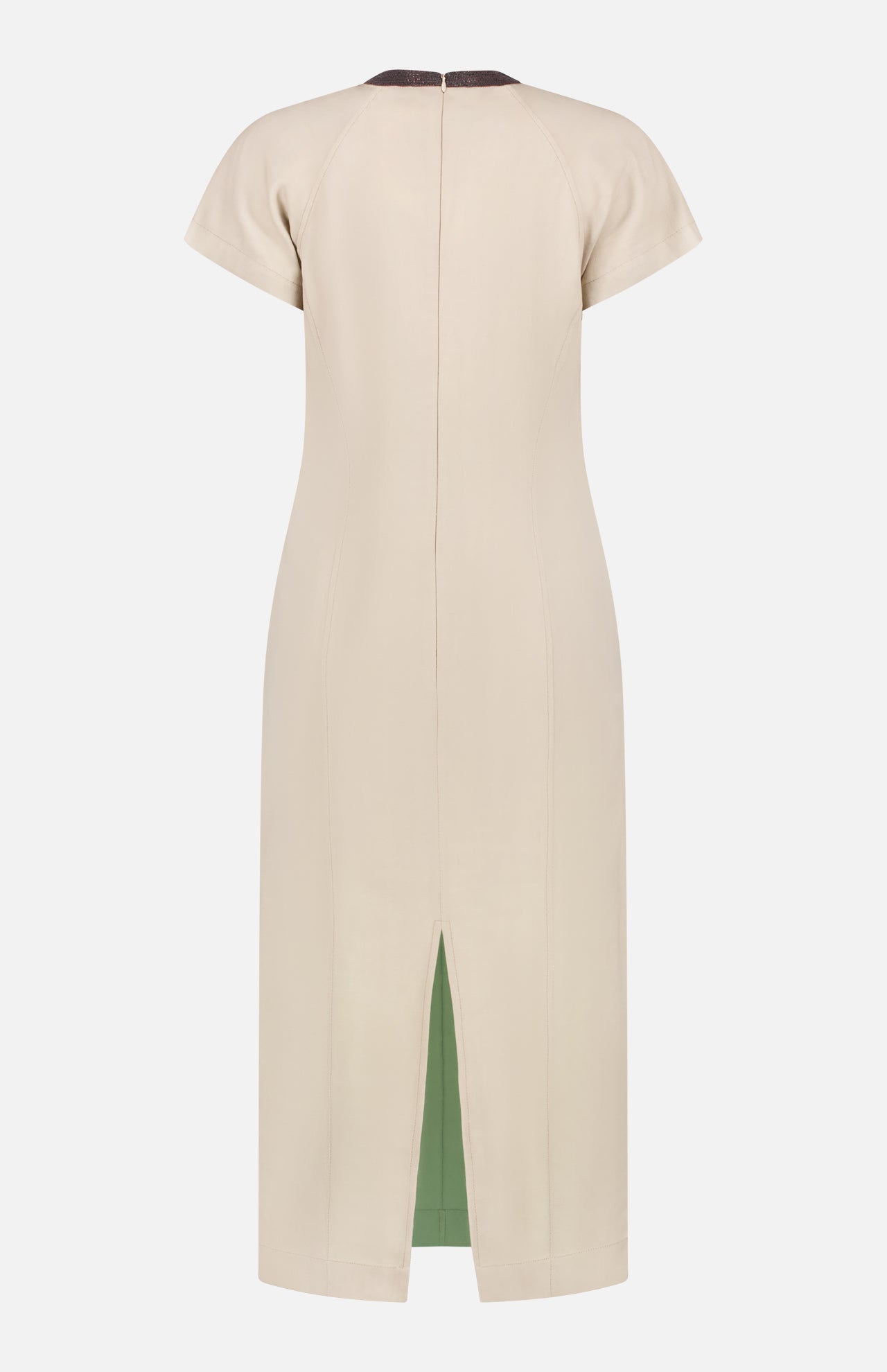 Monili Collar Midi Dress (14638163427691)