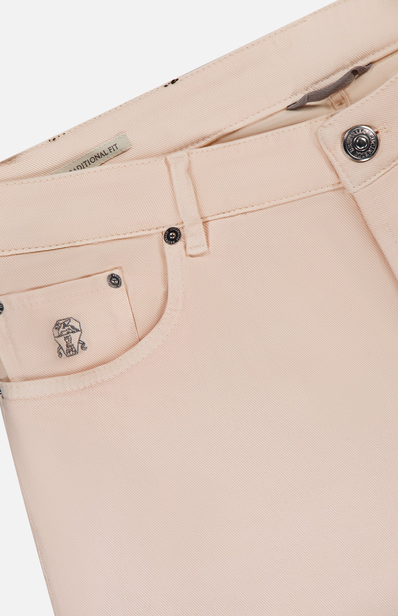 Dyed 5-pocket Denim Pants (14657070596459)
