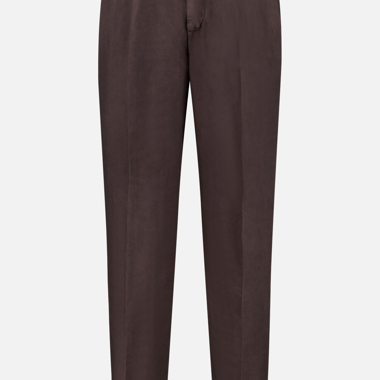 Dyed Drawstring Linen Leisure-fit Pants (14657070530923)