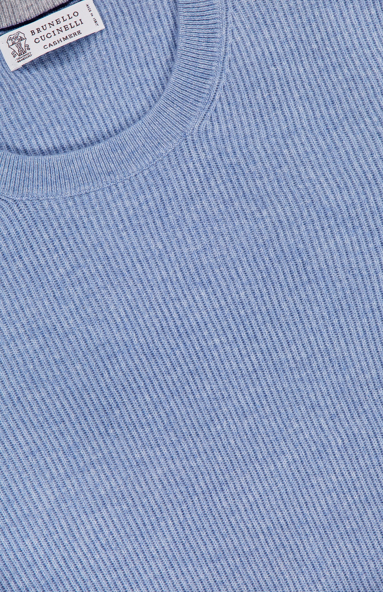 English Rib Cashmere Crewneck Sweater (14721082196331)