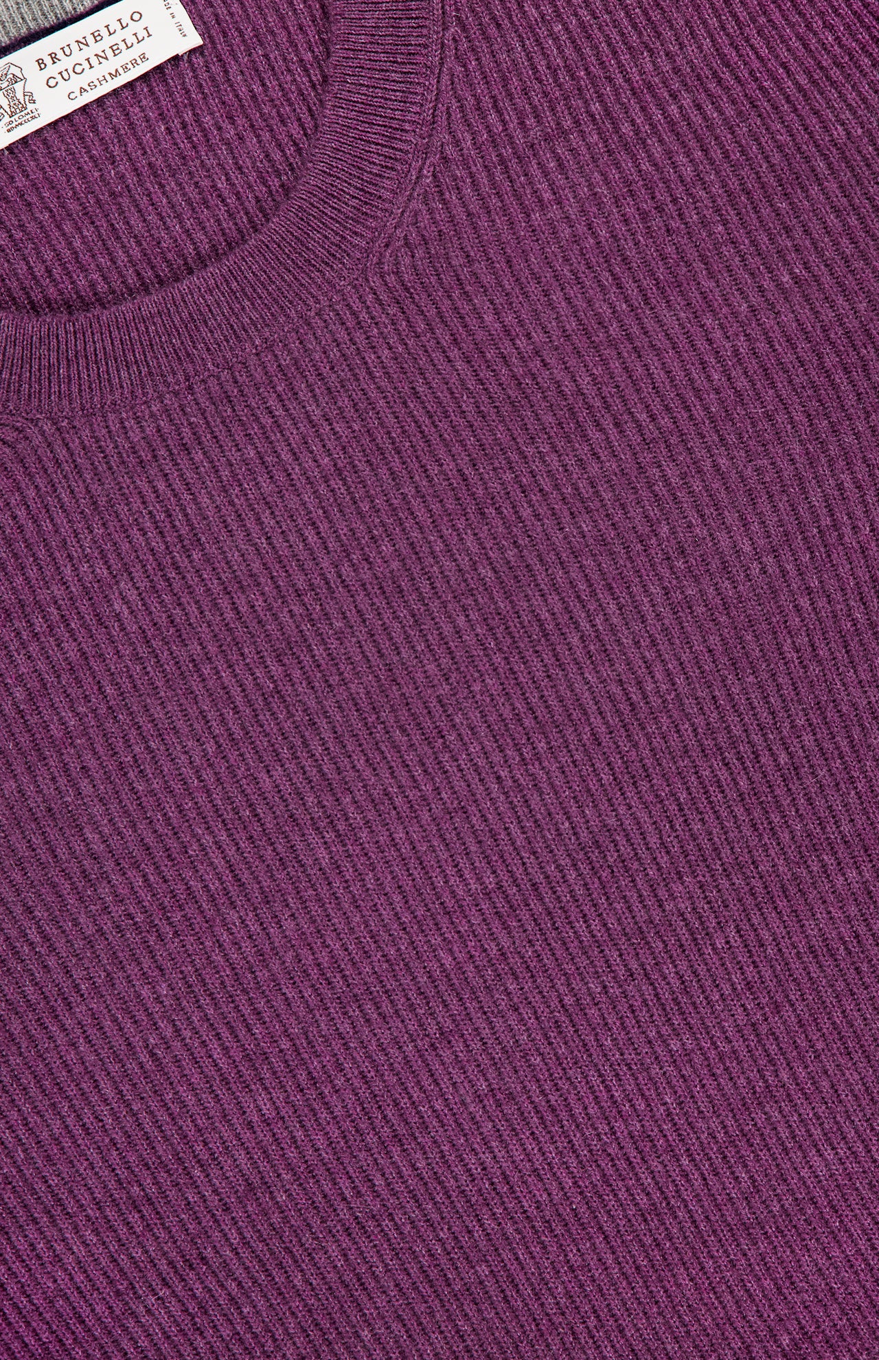 English Rib Cashmere Crewneck Sweater (14721082229099)