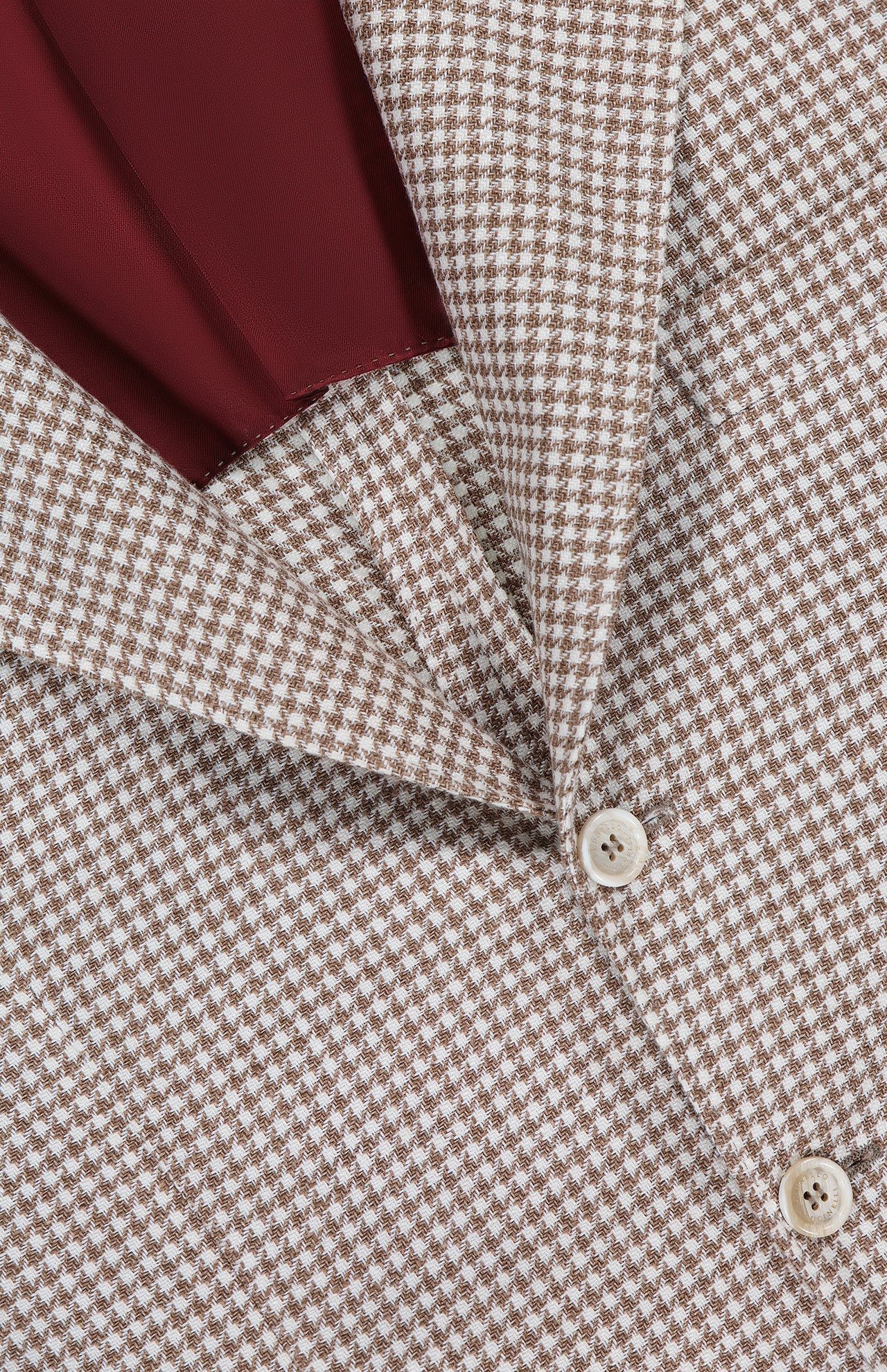 ジャケット BRUNELLO CUCINELLI WOOL HOUNDSTOOTH JACKET WITH LEATHER BELT Brunello Cucinelli Wool-Alpaca Blend Houndstooth Belted