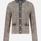 Jaquard & Pailette Embroidered Cardigan (14719882494315)
