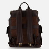 Irregular Grained Leather Backpack