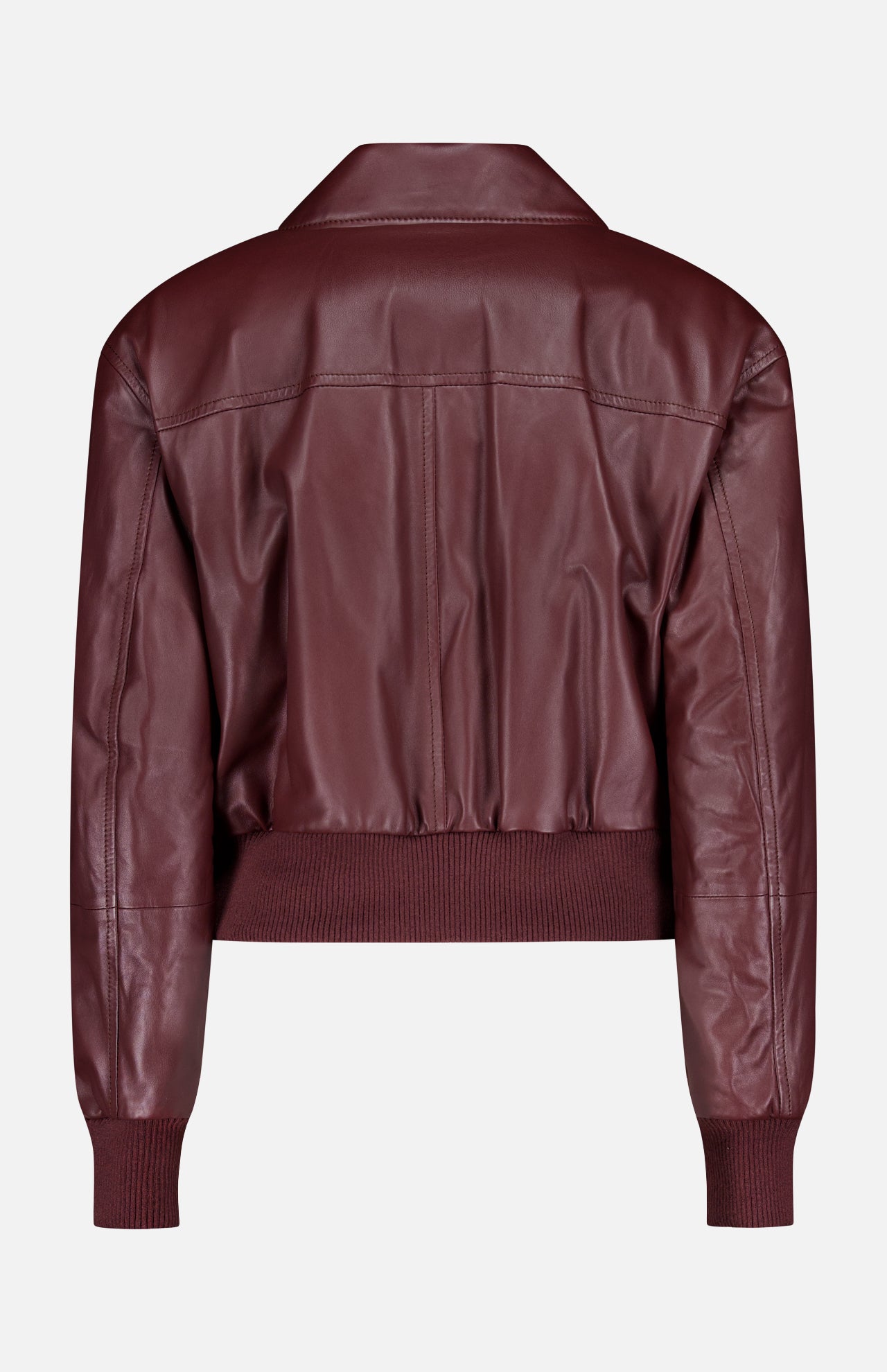 Leather Bomber Jacket (14719882789227)
