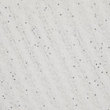 Close-up of a white knit Linen Charming Cable Scoop Neck Tank Top by BRUNELLO CUCINELLI, featuring small scattered silver beads and the brand's label, showcasing signature fitted design and craftsmanship.