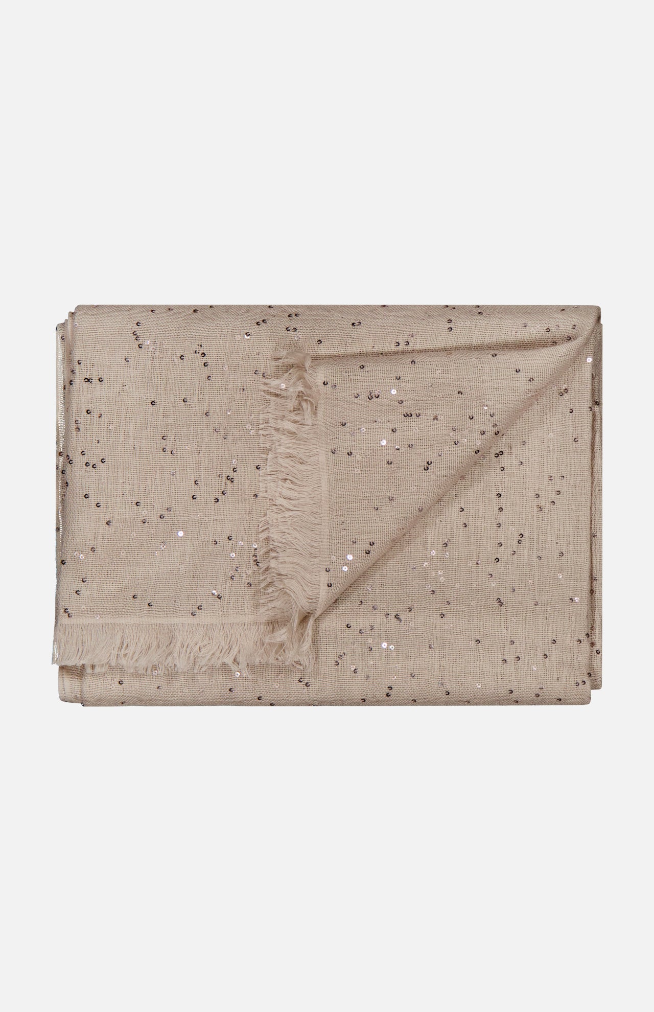Cashmere Silk Micro Pailette Scarf (14720167444843)