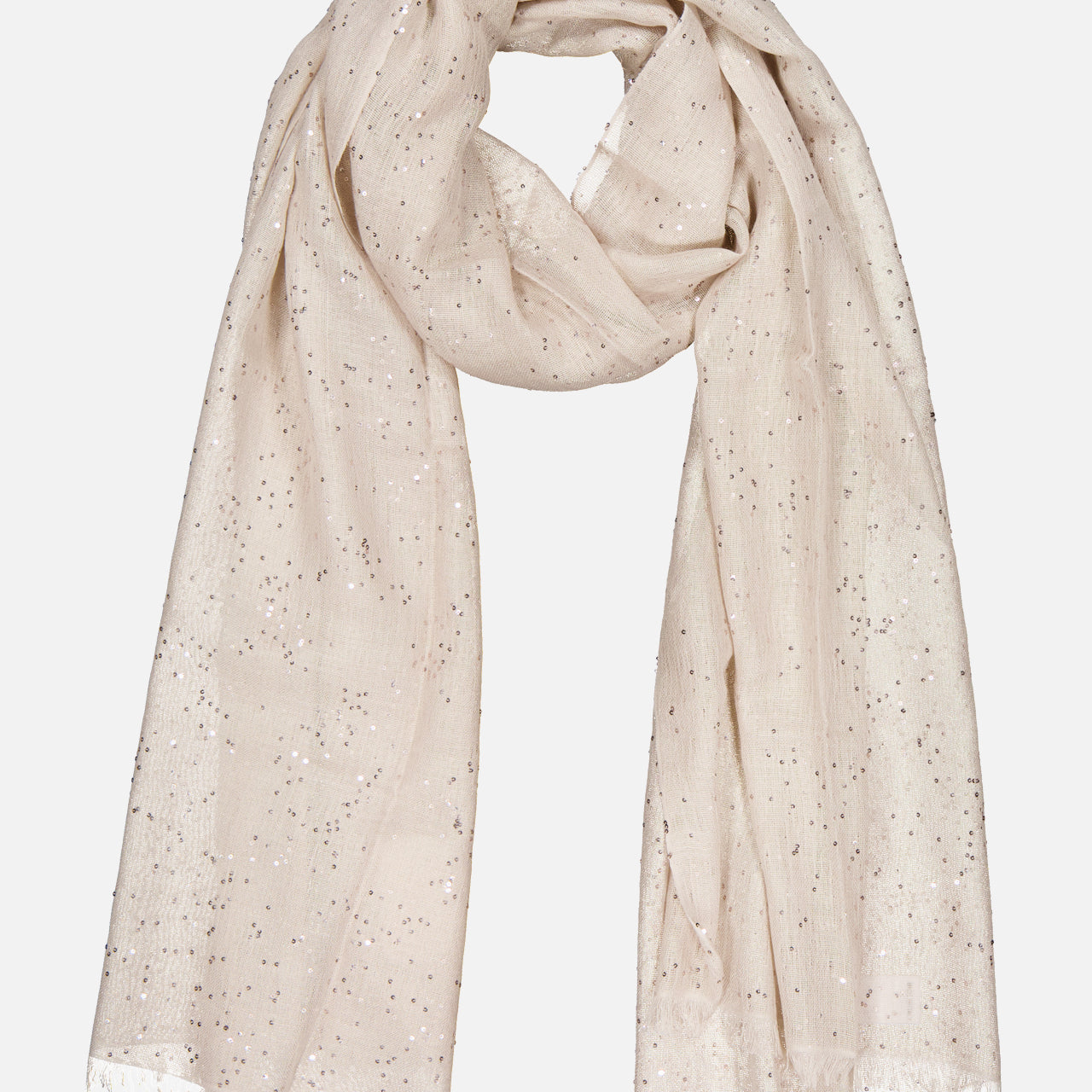 BRUNELLO CUCINELLICashmere Silk Micro Pailette ScarfA.K. Rikk's